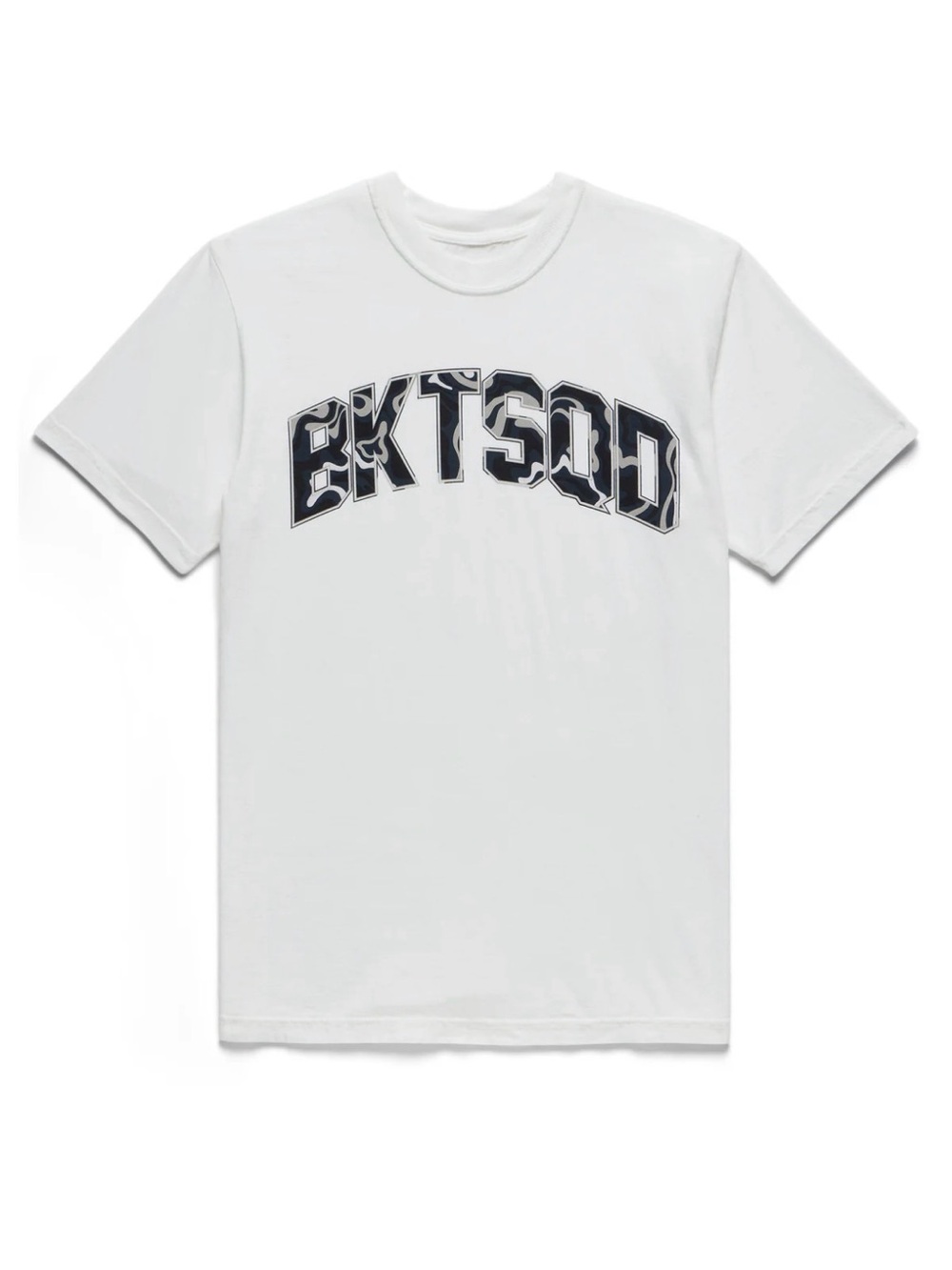 BKTSQD Tidal White Short Sleeve Graphic Tee, NWT